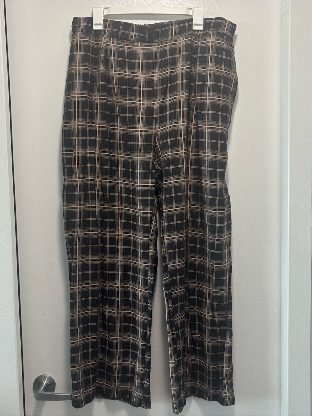 🖤Plaid Wide Leg Pants